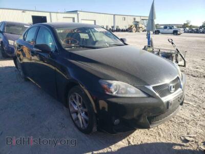 2012 Lexus IS IS 250, black — VIN JTHCF5C21C5055312, Copart