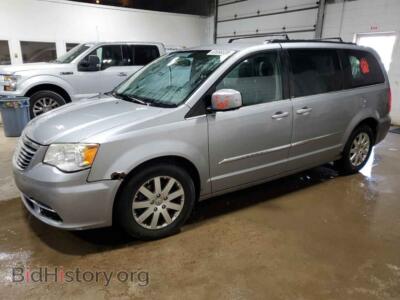 2014 Chrysler MINIVAN TOURING, серебристый — VIN 2C4RC1BG7ER208887, Copart