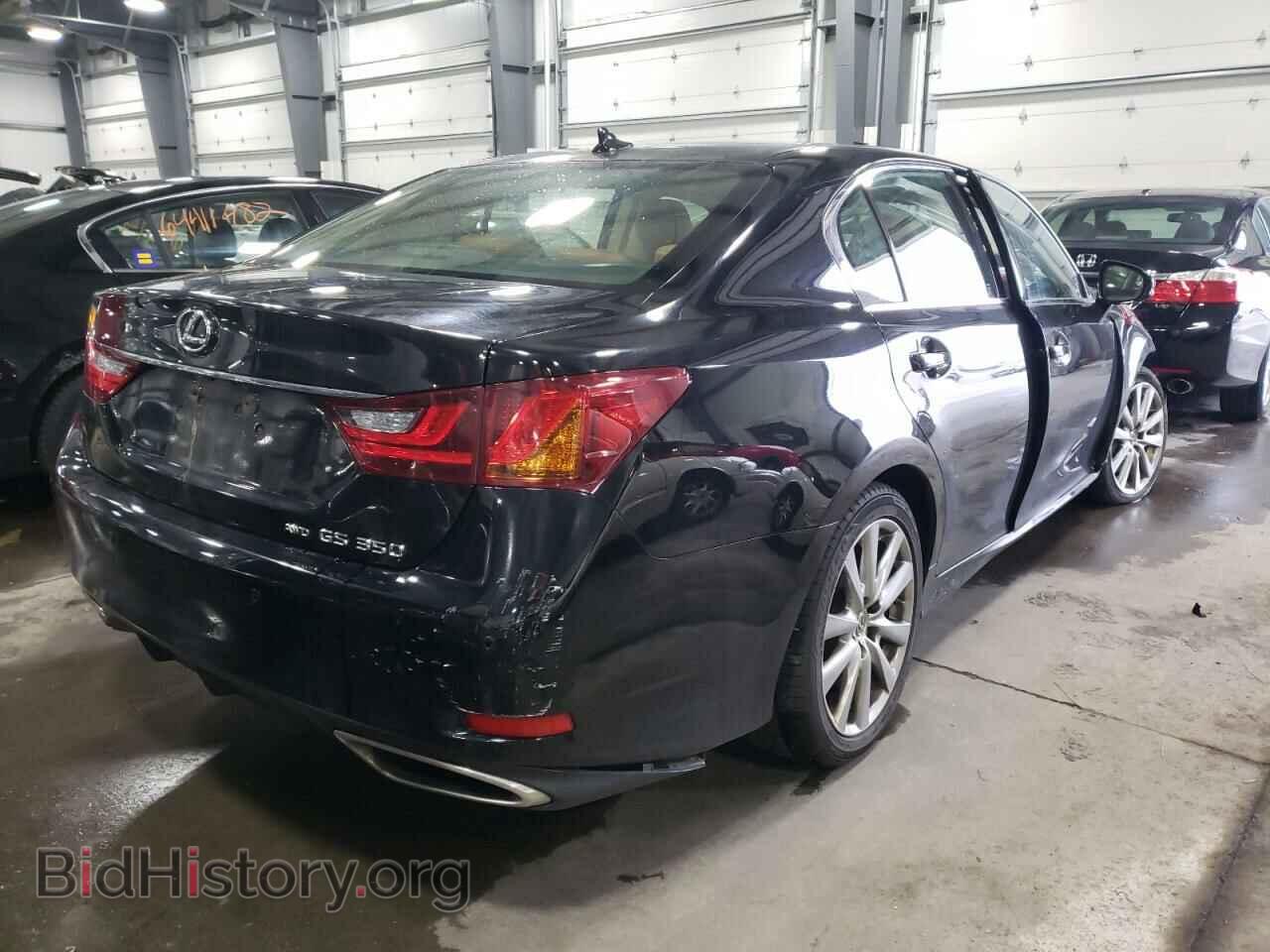 2013 LEXUS GS350 - VIN: JTHCE1BL3D5013702 - Фото 4