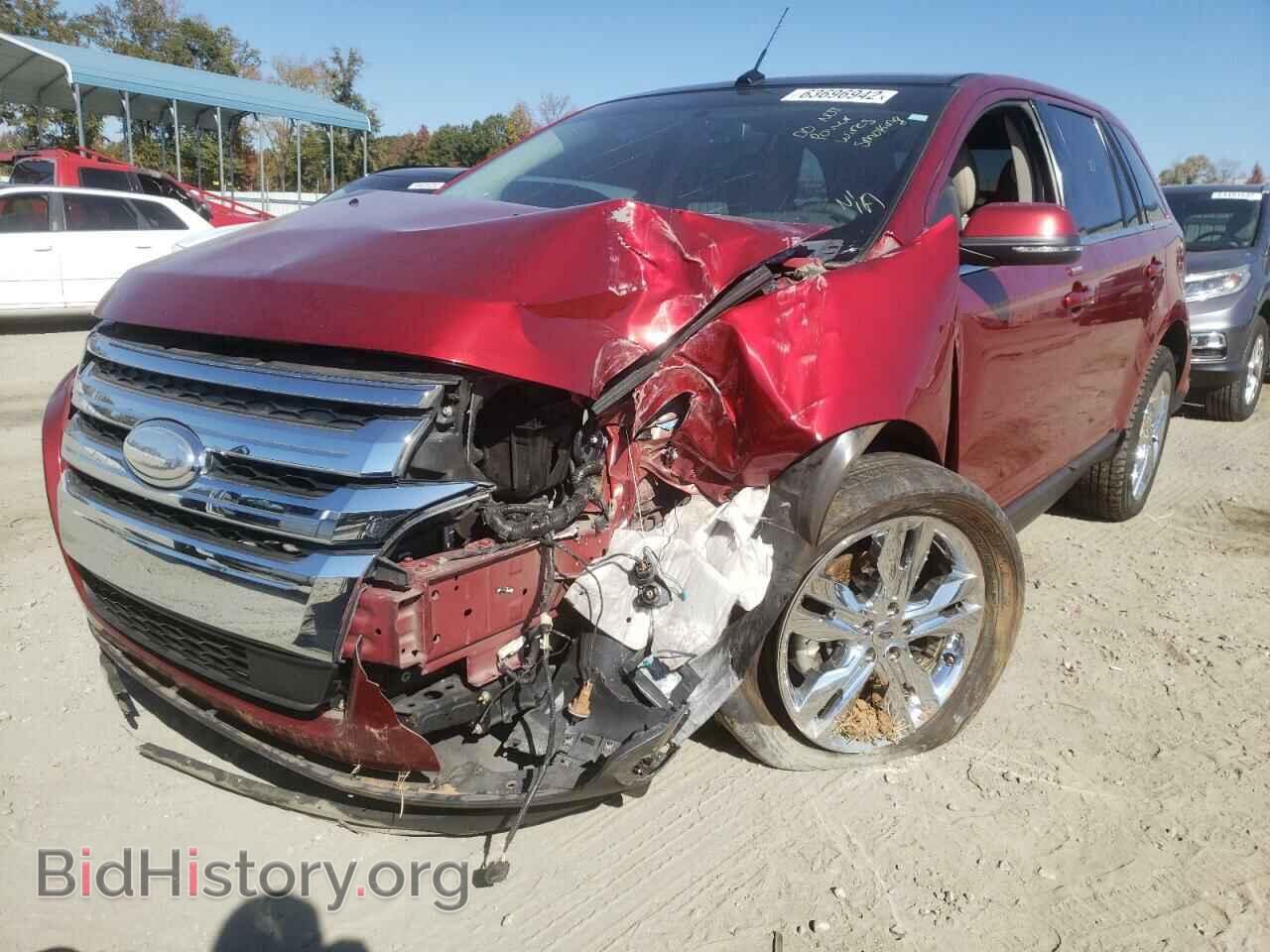 2014 FORD EDGE - VIN: 2FMDK3KC9EBB19056 - Фото 2