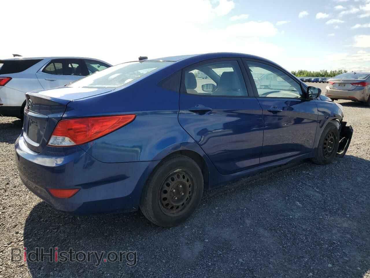 2016 HYUNDAI ACCENT - VIN: KMHCT4AE8GU989377 - Фото 3