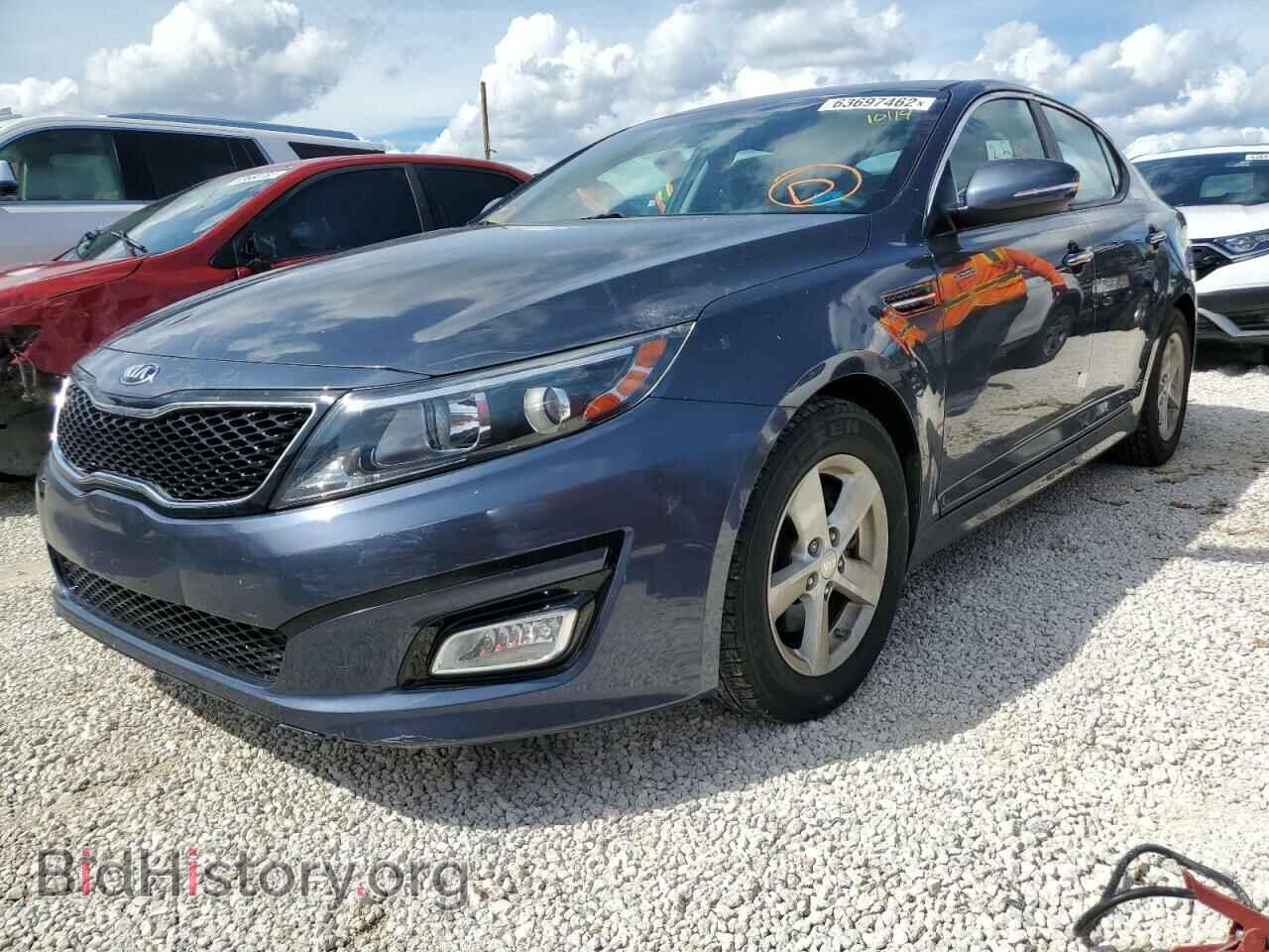2015 KIA OPTIMA - VIN: KNAGM4A78F5605494 - Фото 2