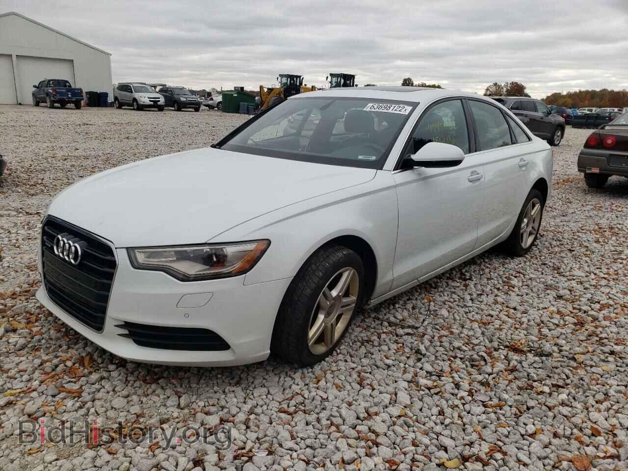 2013 AUDI A6 - VIN: WAUGFAFC0DN006357 - Фото 2