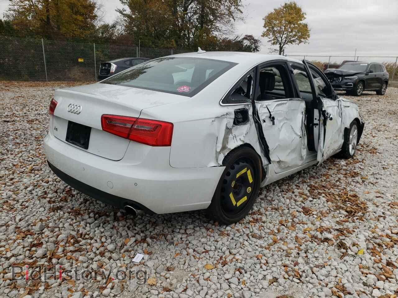 2013 AUDI A6 - VIN: WAUGFAFC0DN006357 - Фото 4