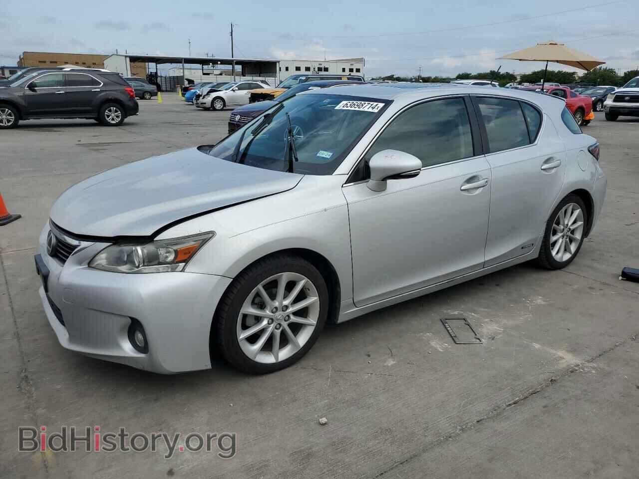 Photo JTHKD5BH0C2100801 - LEXUS CT 200 2012