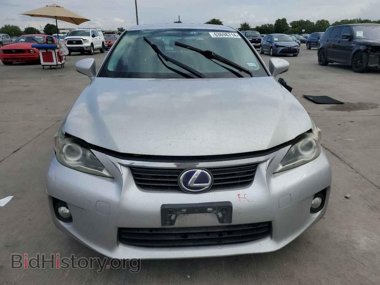 2012 LEXUS CT 200 - VIN: JTHKD5BH0C2100801 - Фото 5