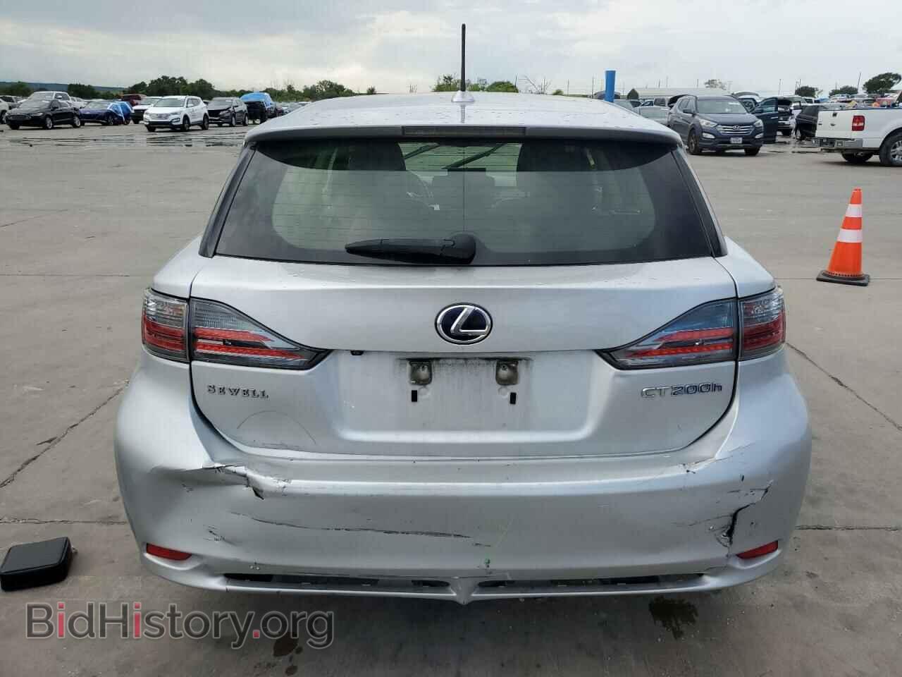 2012 LEXUS CT 200 - VIN: JTHKD5BH0C2100801 - Фото 6