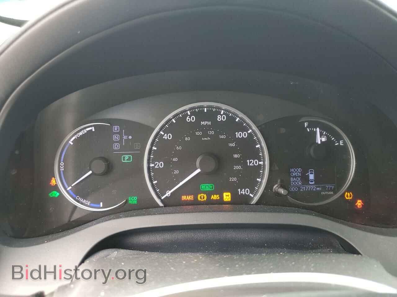 2012 LEXUS CT 200 - VIN: JTHKD5BH0C2100801 - Фото 9