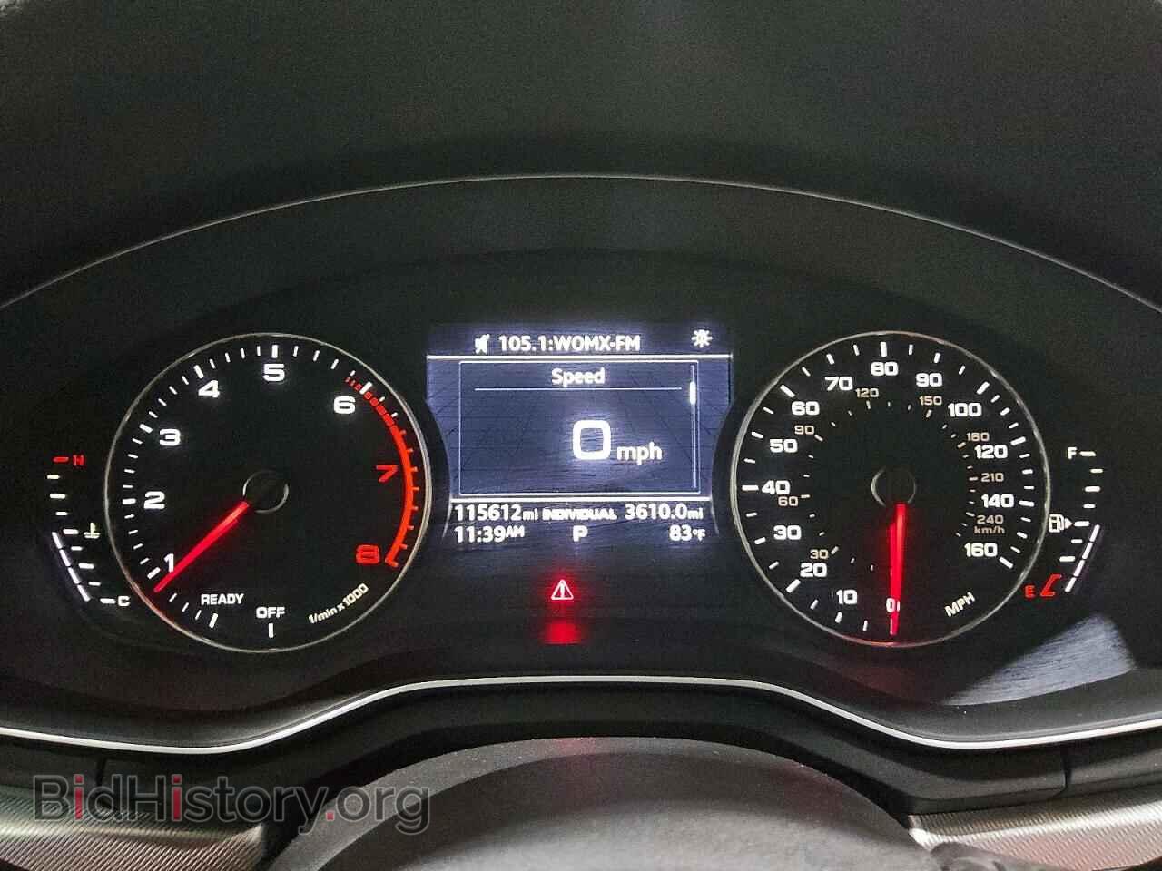2017 AUDI A4 - VIN: WAUGNAF40HN014234 - Фото 9