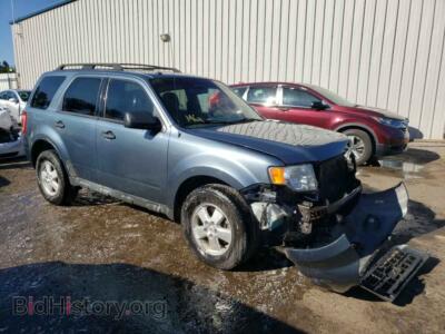 2010 Ford ESCAPE Escape XLT, синий — VIN 1FMCU0DG1AKA15164, Copart