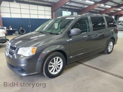 2015 Dodge CARAVAN SXT, серый — VIN 2C4RDGCGXFR745589, Copart