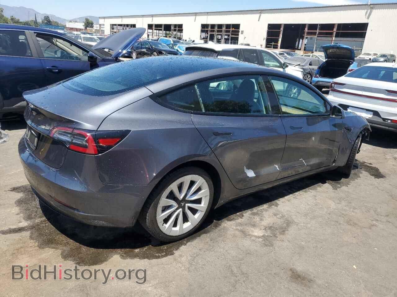 2022 TESLA MODEL 3 - VIN: 5YJ3E1EA0NF189571 - Photo 3