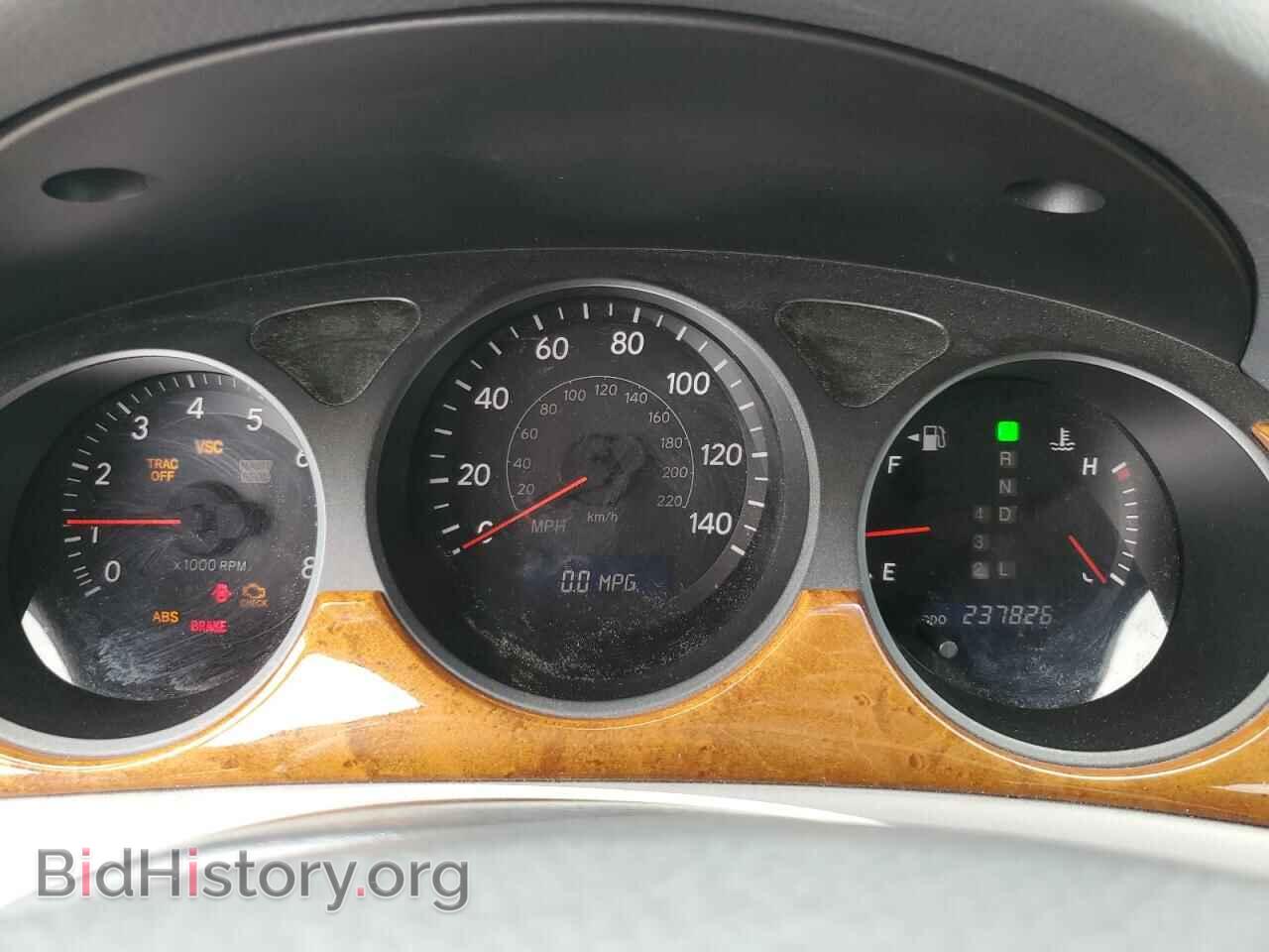 2005 LEXUS ES330 - VIN: JTHBA30G055077450 - Фото 9