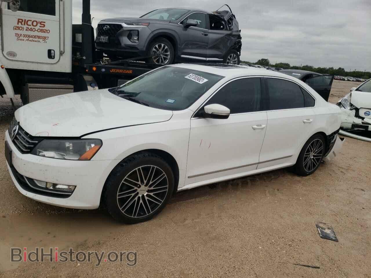2014 VOLKSWAGEN PASSAT - VIN: 1VWCN7A38EC005885 - Фото 2