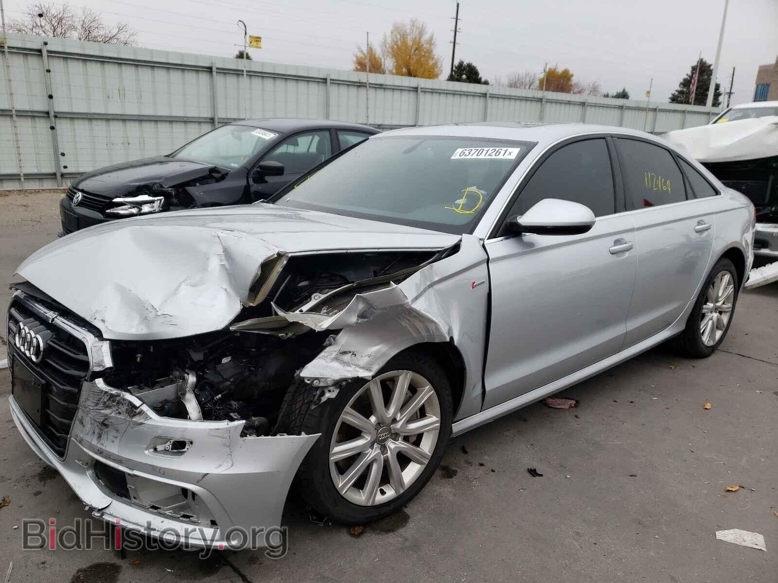 2015 AUDI A6 - VIN: WAUFGAFCXFN005650 - Фото 2