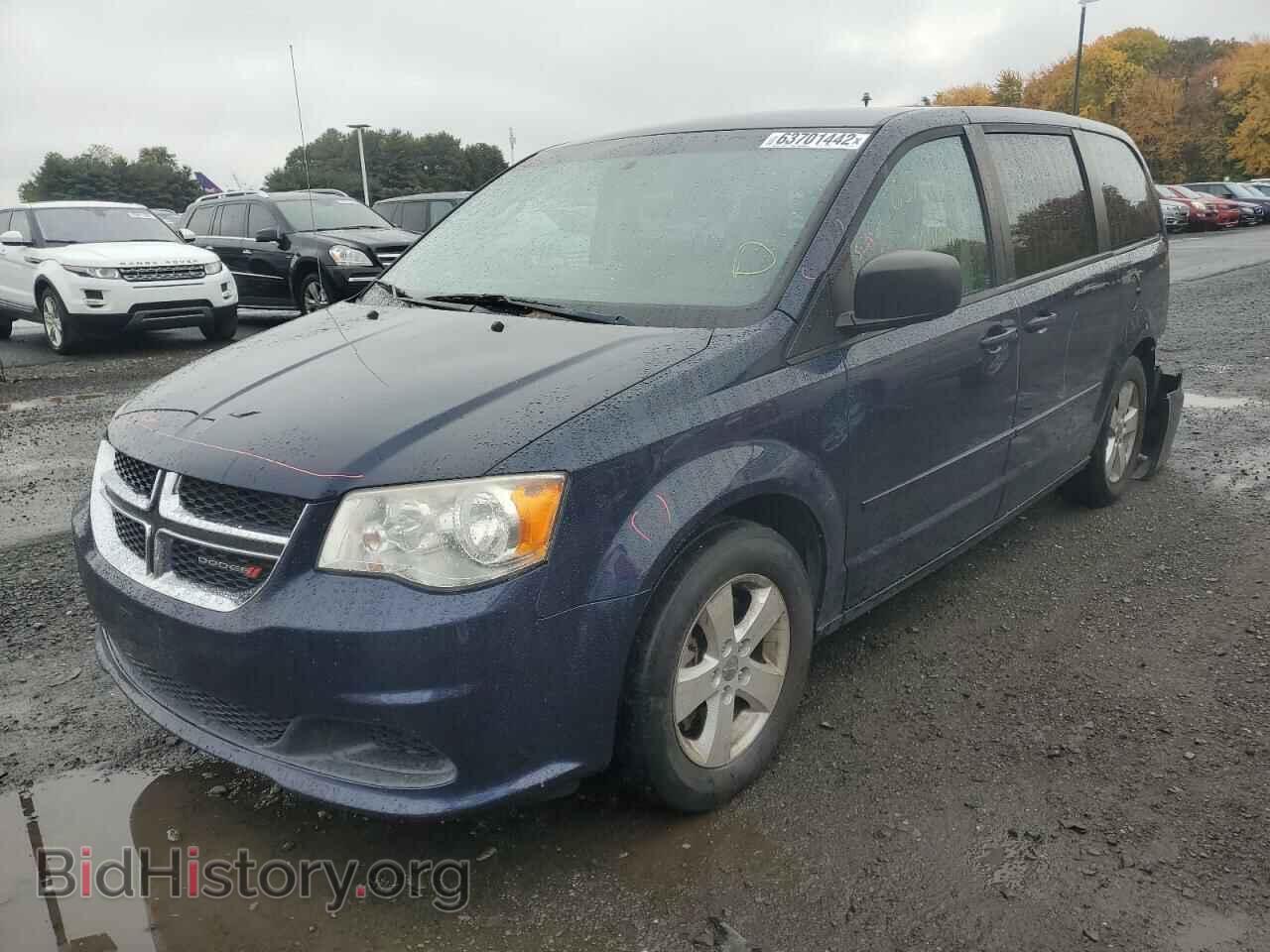 2013 DODGE CARAVAN - VIN: 2C4RDGBG8DR517069 - Фото 2