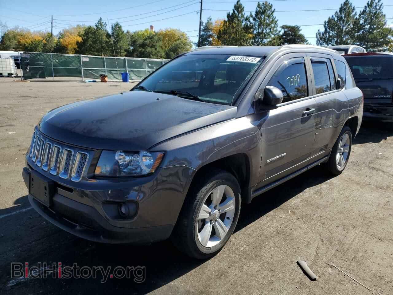 2016 JEEP COMPASS - VIN: 1C4NJDEB7GD714506 - Фото 2