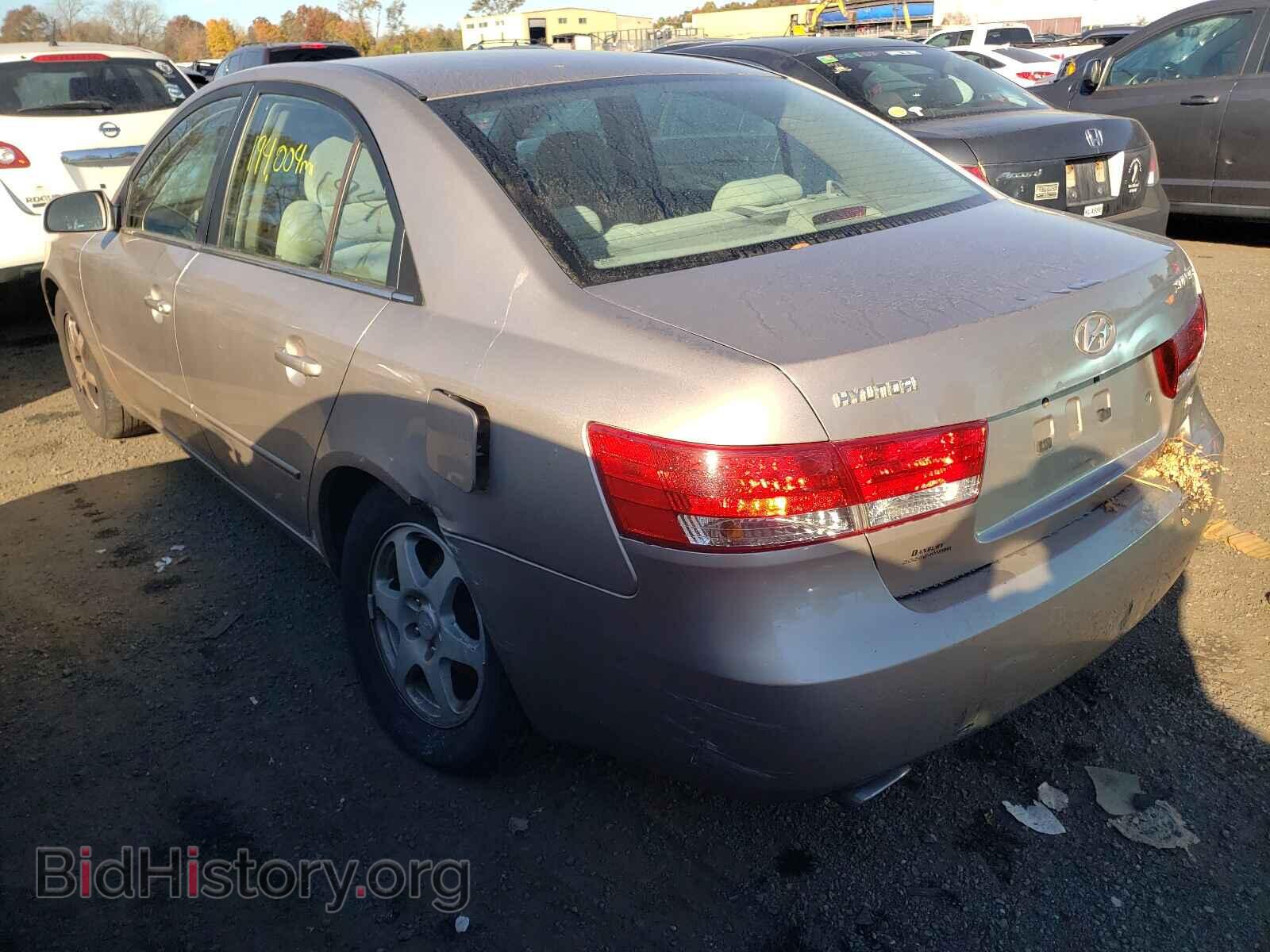 2006 HYUNDAI SONATA - VIN: 5NPEU46F76H030024 - Фото 3