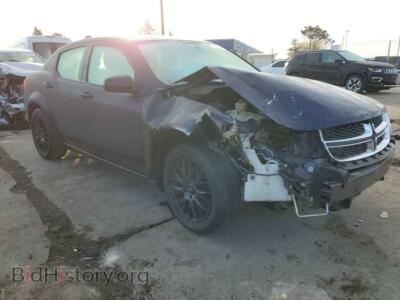 2012 Dodge AVENGER Avenger SX, черный — VIN 1C3CDZCB2CN253576, Copart