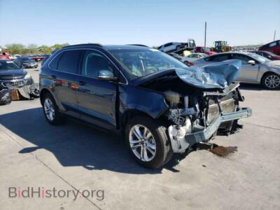 2016 Ford EDGE Edge SEL, сине-зеленый — VIN 2FMPK3J8XGBB77867, Copart
