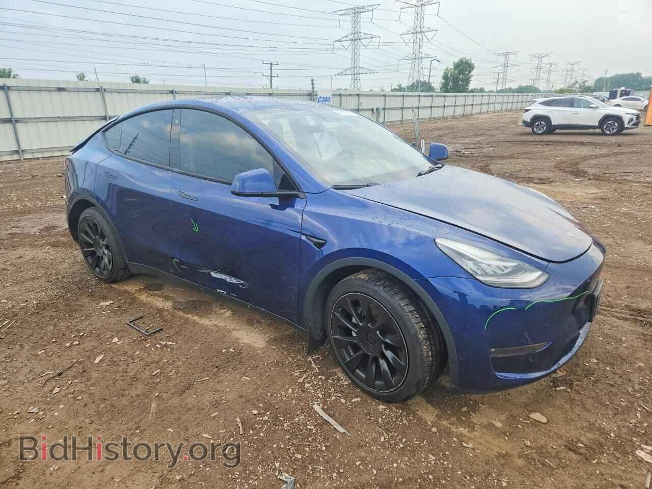 2022 TESLA MODEL Y - VIN: 7SAYGAEE6NF378327 - Фото 4