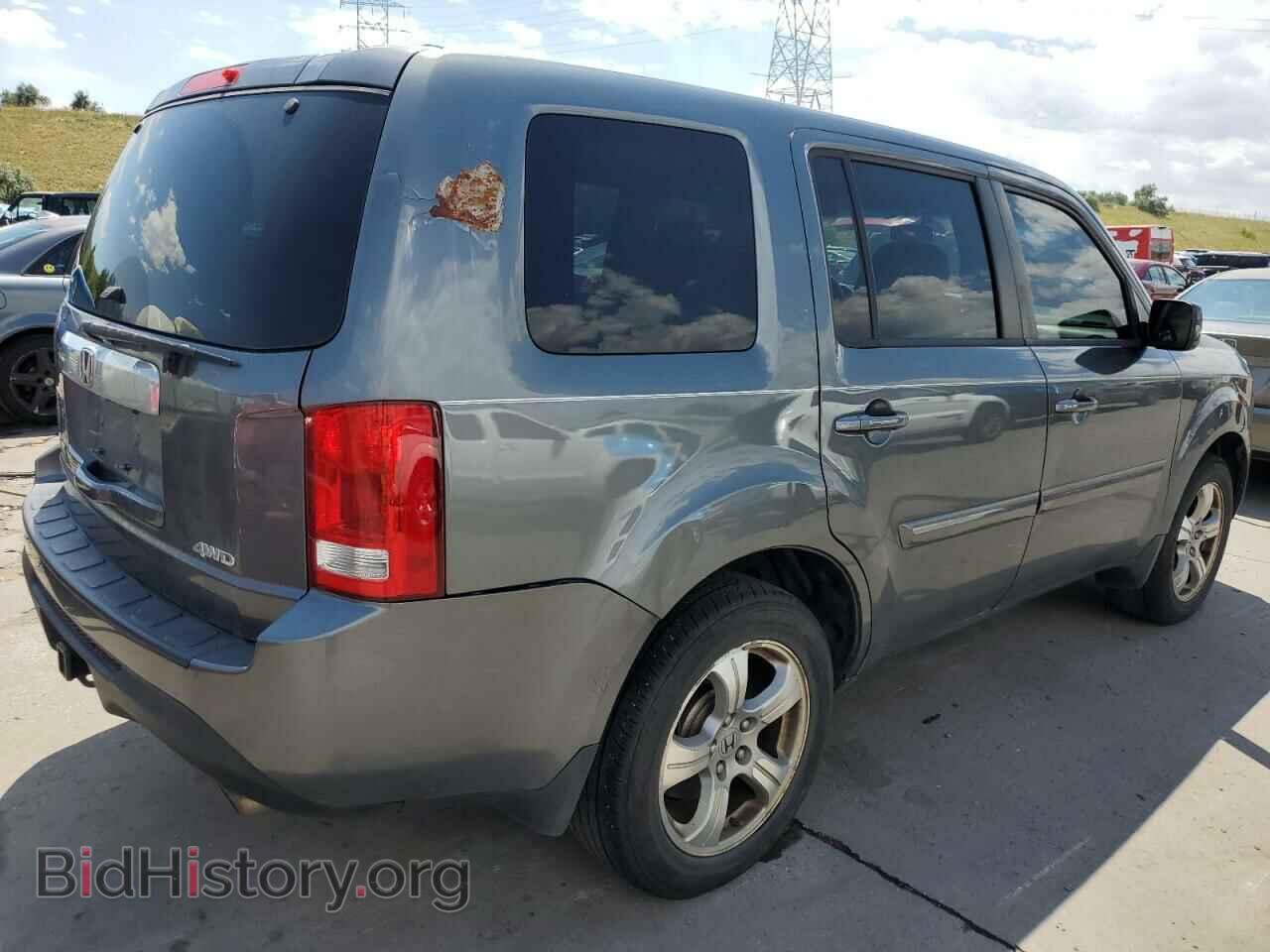 2012 HONDA PILOT - VIN: 5FNYF4H48CB075230 - Фото 3