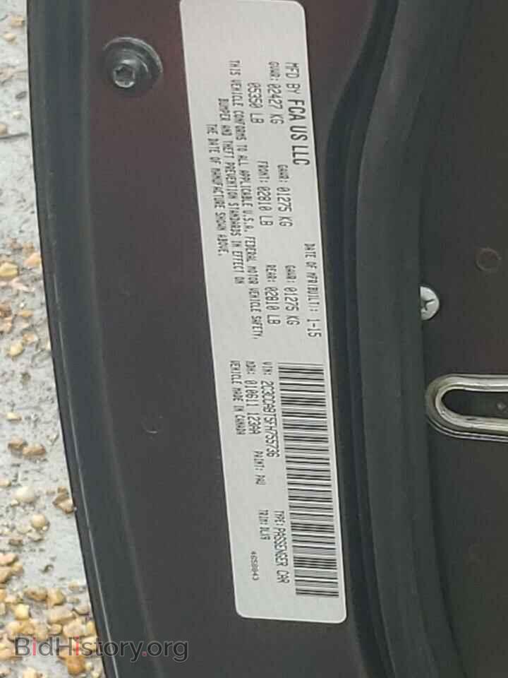 2015 CHRYSLER 300 - VIN: 2C3CCABT5FH755736 - Фото 10
