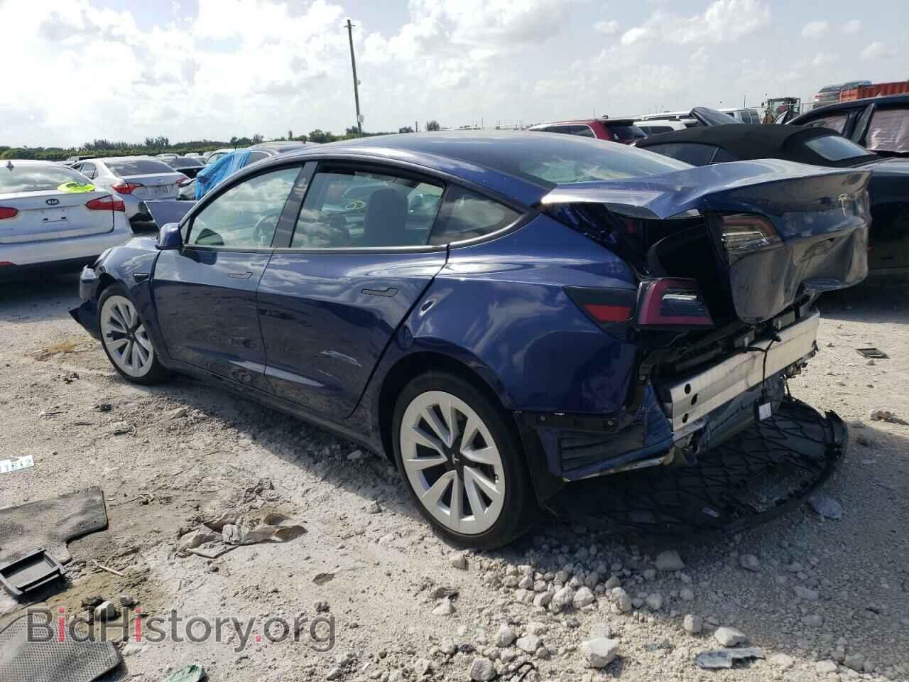 2022 TESLA MODEL 3 - VIN: 5YJ3E1EA2NF197896 - Photo 2