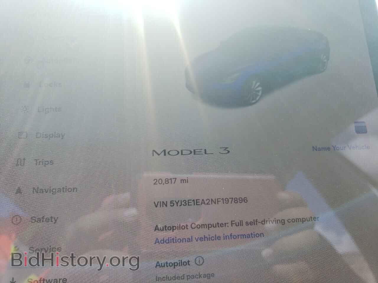 2022 TESLA MODEL 3 - VIN: 5YJ3E1EA2NF197896 - Photo 9
