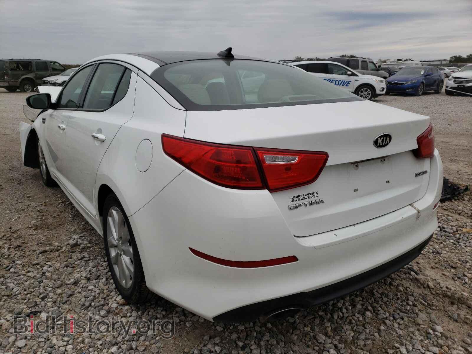 2015 KIA OPTIMA - VIN: 5XXGN4A72FG433605 - Фото 3
