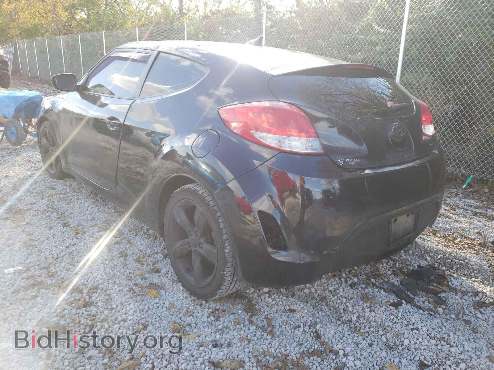 2012 HYUNDAI VELOSTER - VIN: KMHTC6AD2CU045667 - Фото 3