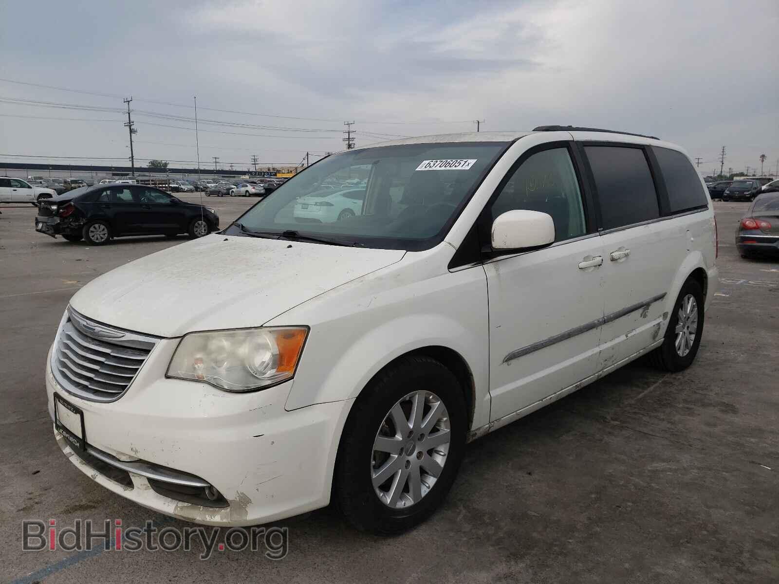 2013 CHRYSLER MINIVAN - VIN: 2C4RC1BG2DR743592 - Фото 2