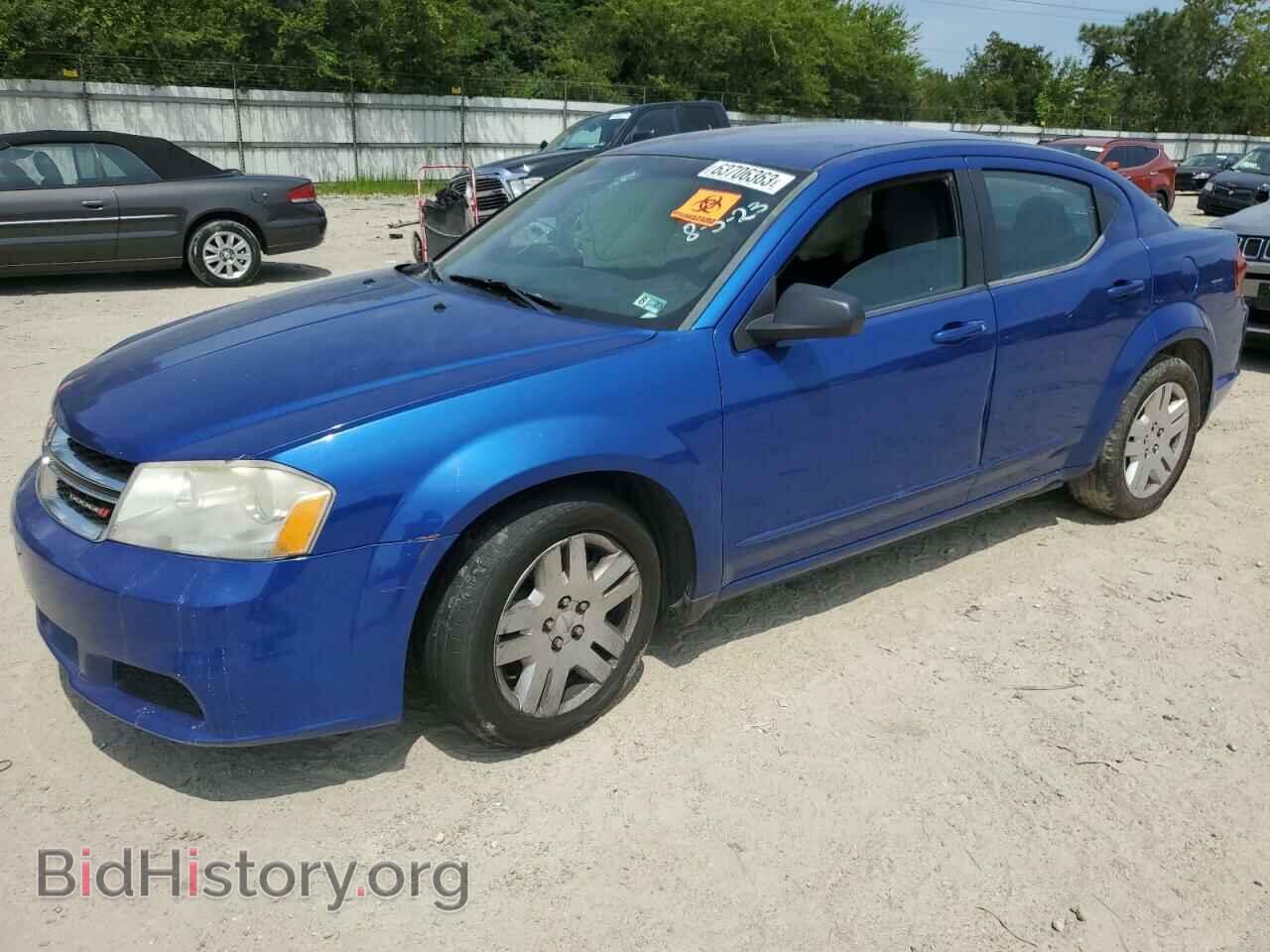 Photo 1C3CDZAB9CN322525 - DODGE AVENGER 2012