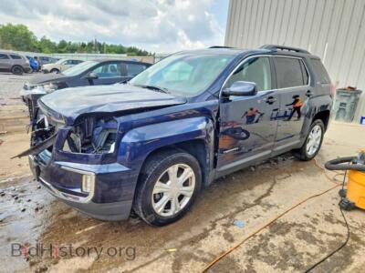2017 GMC TERRAIN SLE, синий — VIN 2GKALNEK5H6312003, Copart