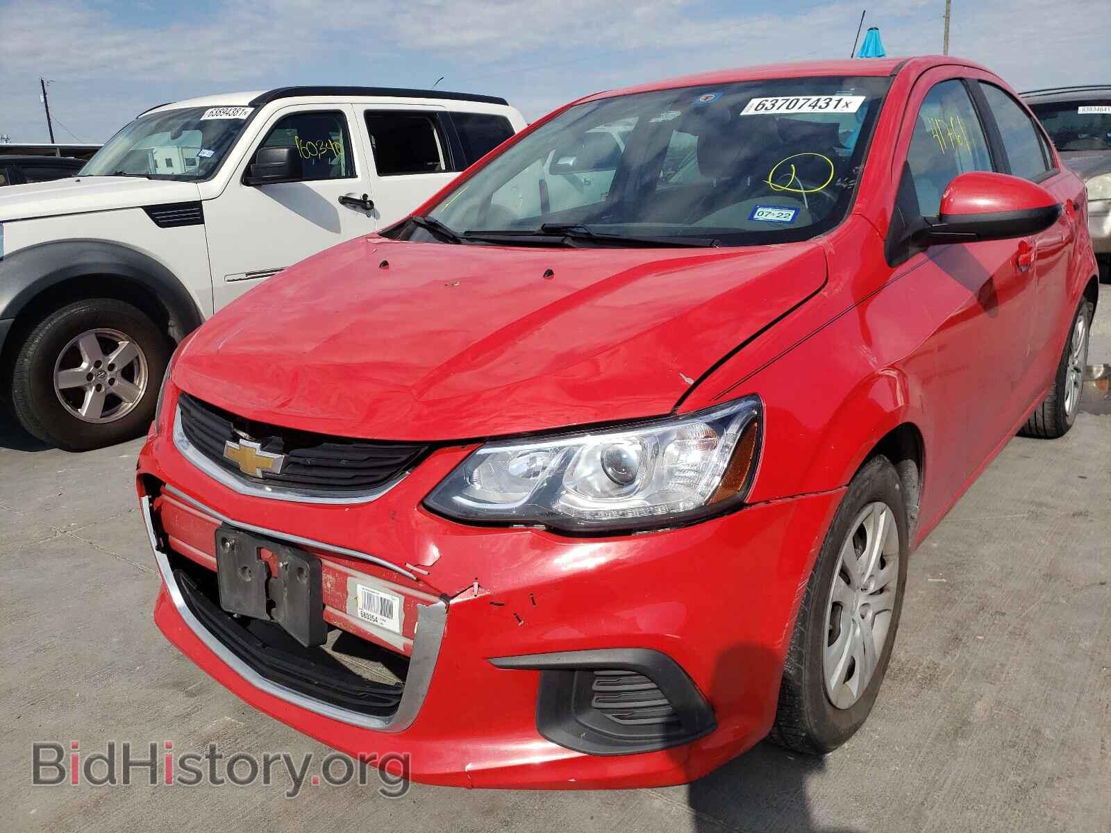 2017 CHEVROLET SONIC - VIN: 1G1JB5SH5H4133882 - Фото 2
