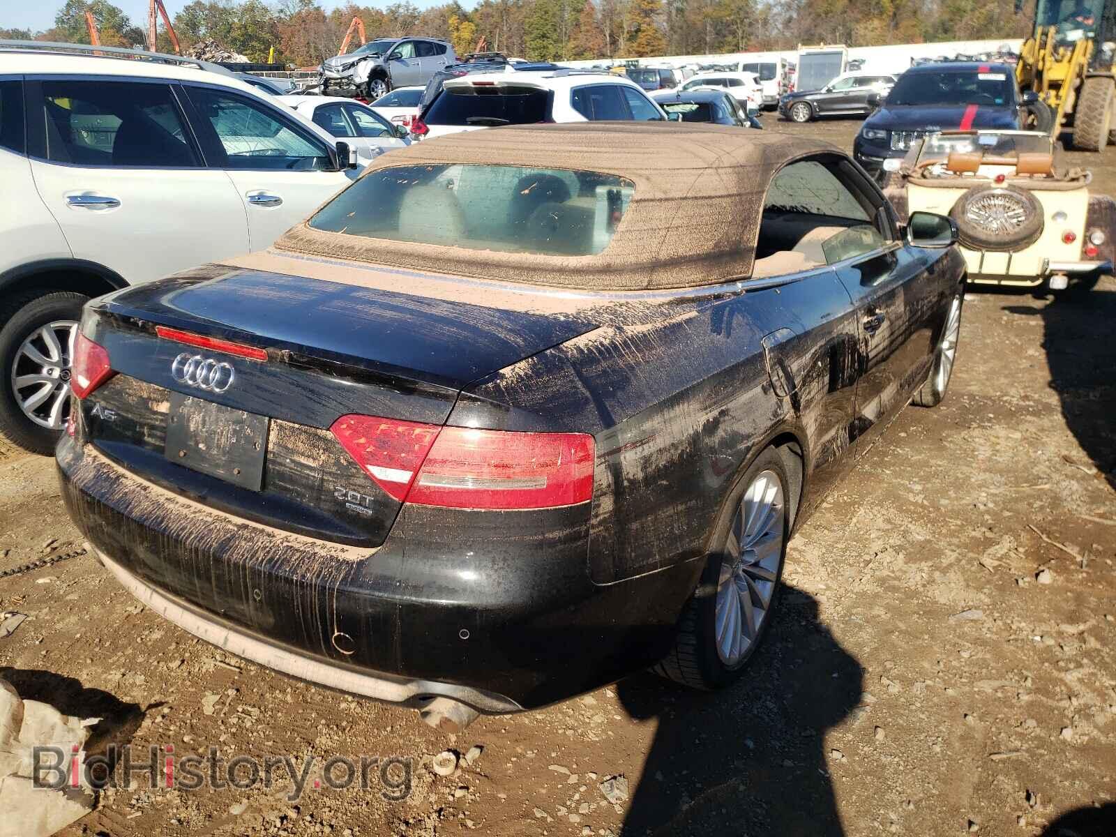 2012 AUDI A5 - VIN: WAULFAFH5CN002913 - Фото 4