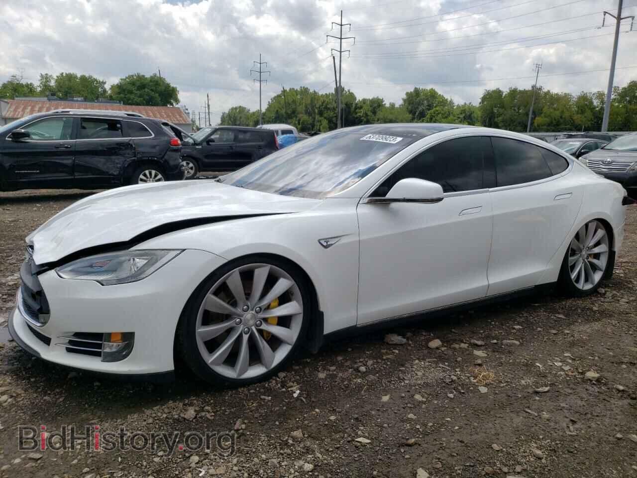 Фотография 5YJSA1CN0DFP13619 - TESLA MODEL S 2013