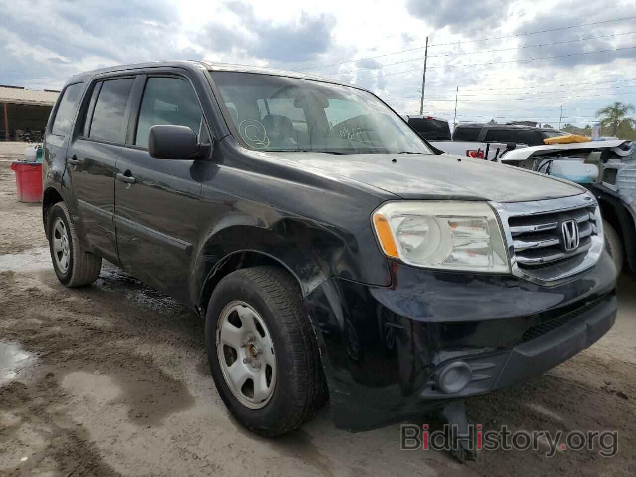 Photo 5FNYF3H27DB028734 - HONDA PILOT 2013