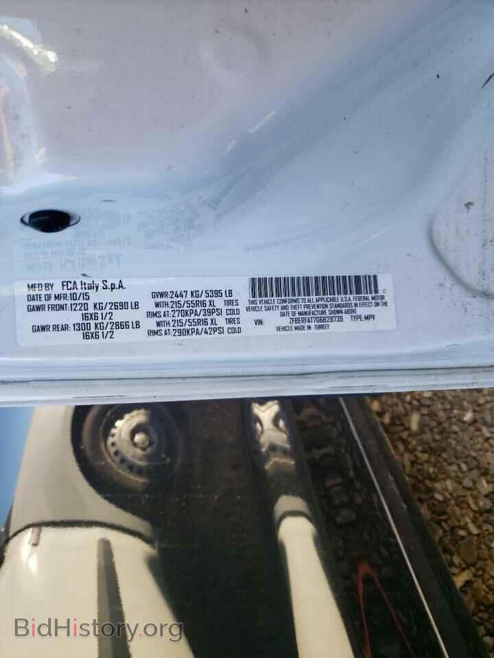 2016 RAM PROMASTER - VIN: ZFBERFAT7G6B28739 - Фото 10