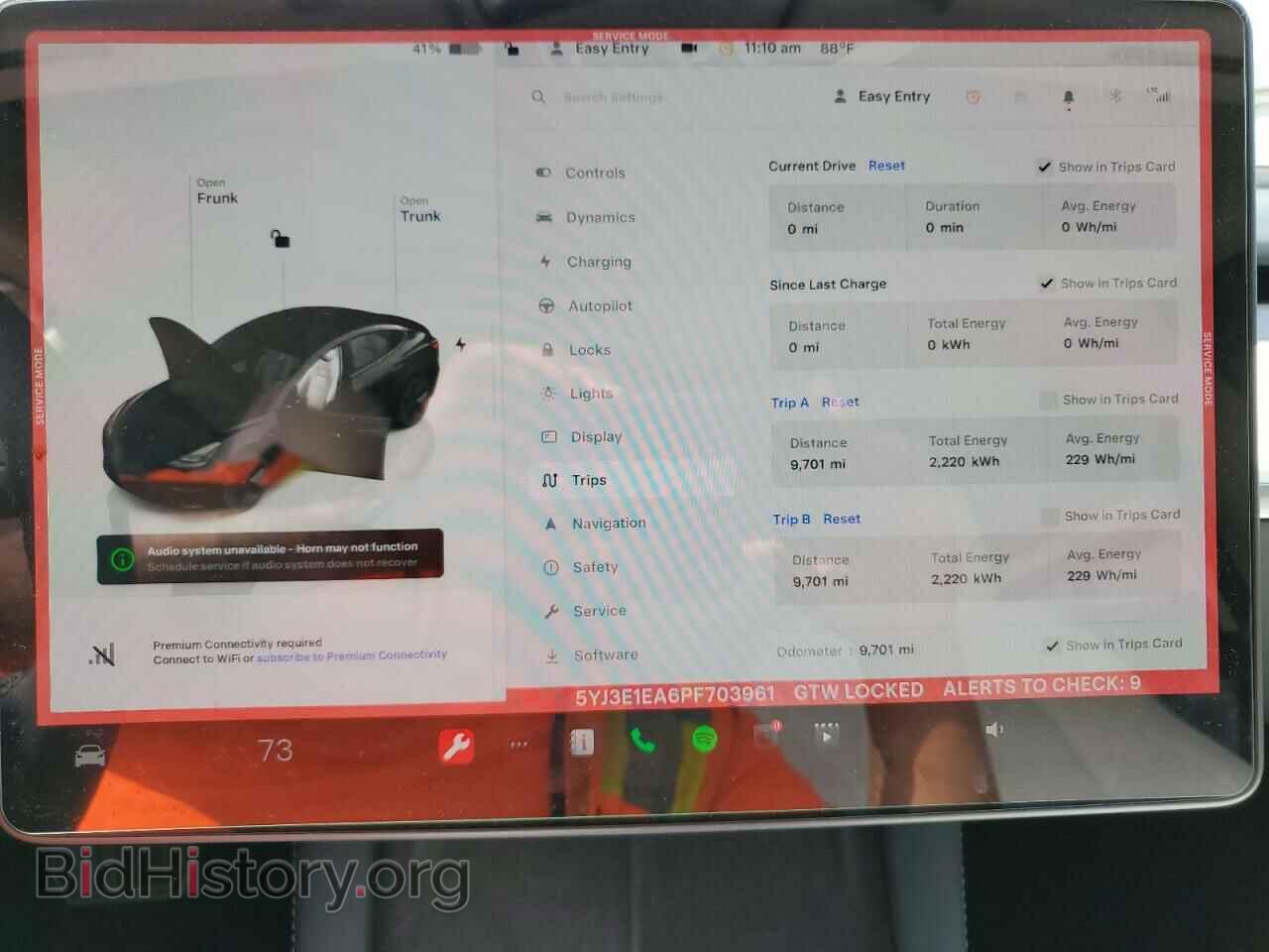 2023 TESLA MODEL 3 - VIN: 5YJ3E1EA6PF703961 - Photo 9