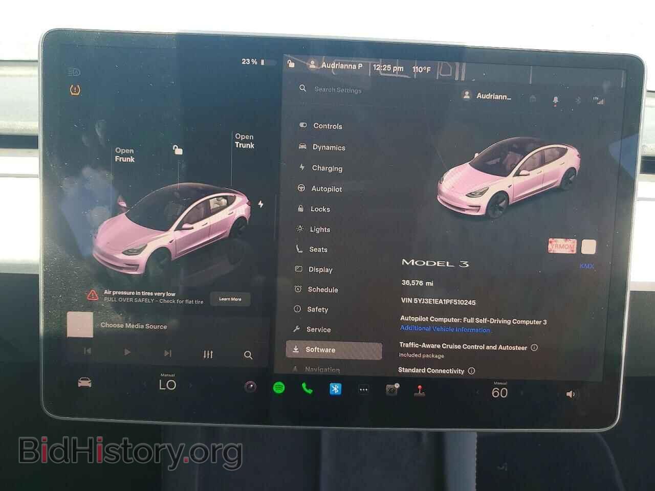 2023 TESLA MODEL 3 - VIN: 5YJ3E1EA1PF510245 - Photo 9