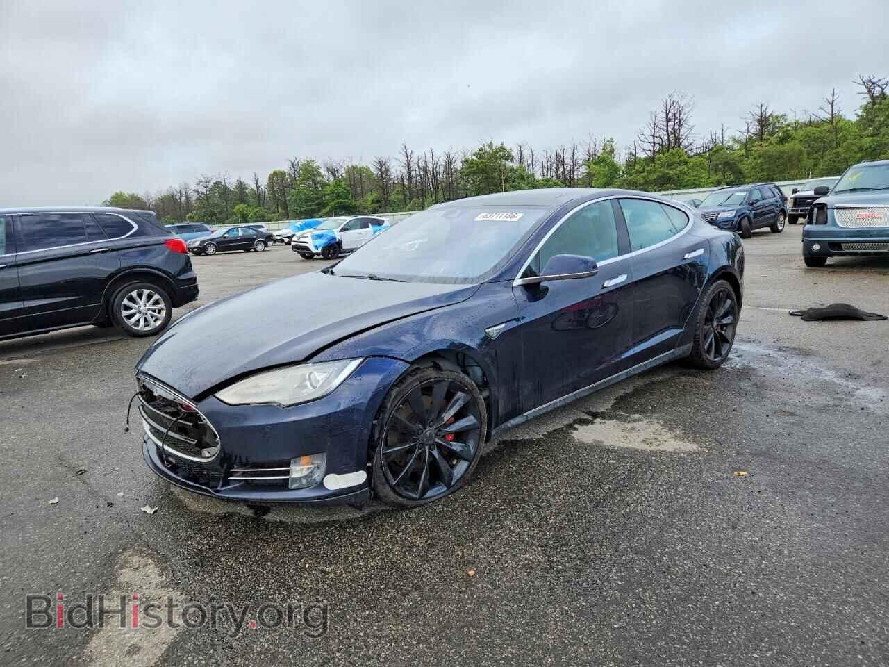 Фотография 5YJSA1H21EFP62912 - TESLA MODEL S 2014