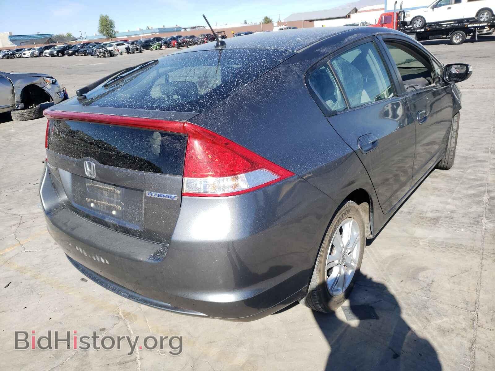 2010 HONDA INSIGHT - VIN: JHMZE2H76AS009036 - Фото 4
