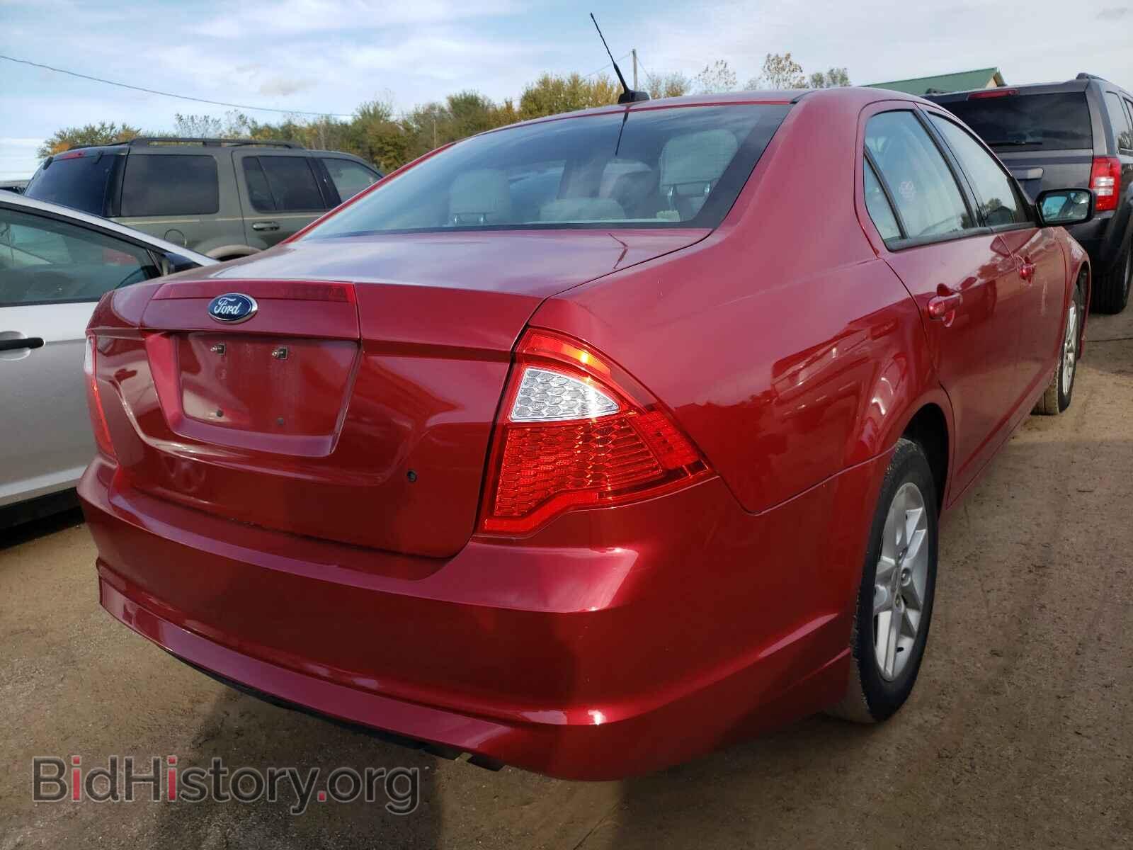 2012 FORD FUSION - VIN: 3FAHP0GA3CR444738 - Фото 4