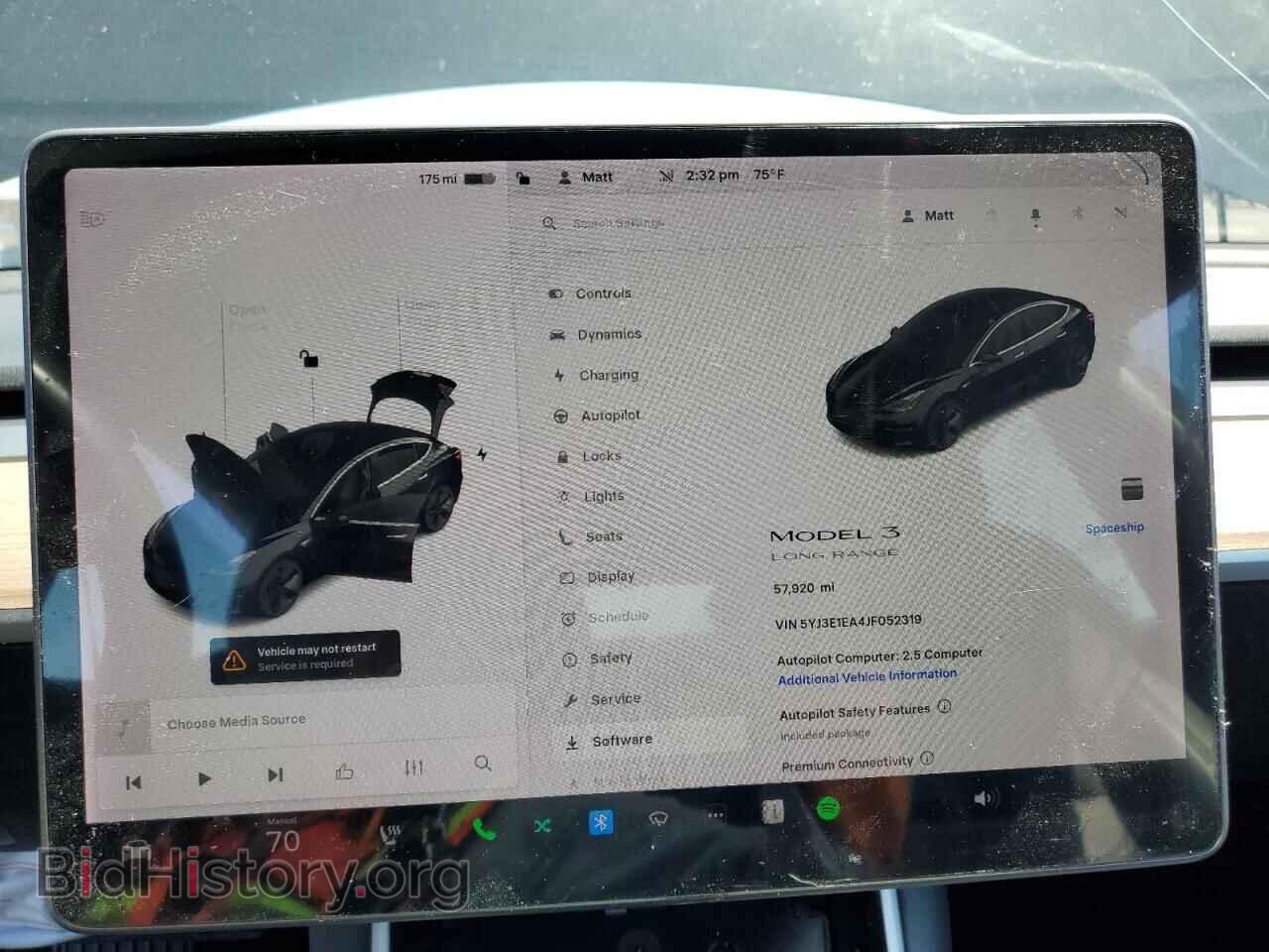 2018 TESLA MODEL 3 - VIN: 5YJ3E1EA4JF052319 - Фото 9