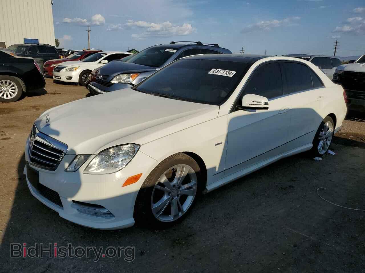 Photo WDDHF5KB0CA551580 - MERCEDES-BENZ E-CLASS 2012