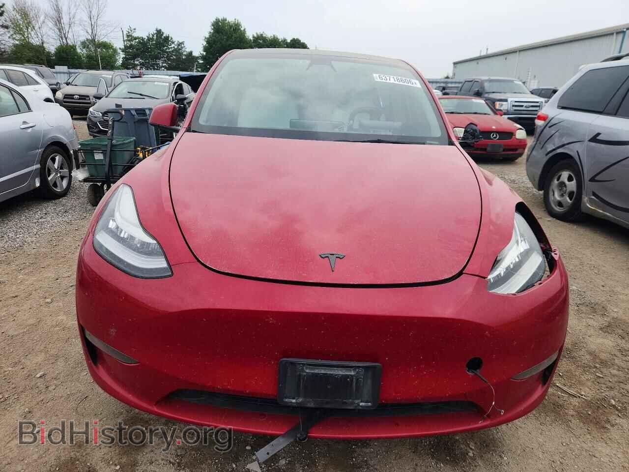 2022 TESLA MODEL Y - VIN: 7SAYGAEE8NF485492 - Photo 5