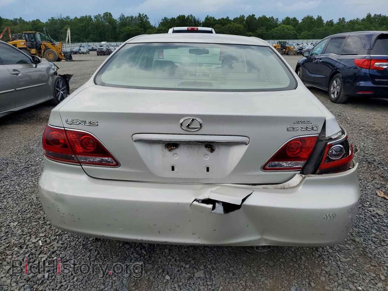 2005 LEXUS ES330 - VIN: JTHBA30G855089975 - Фото 6