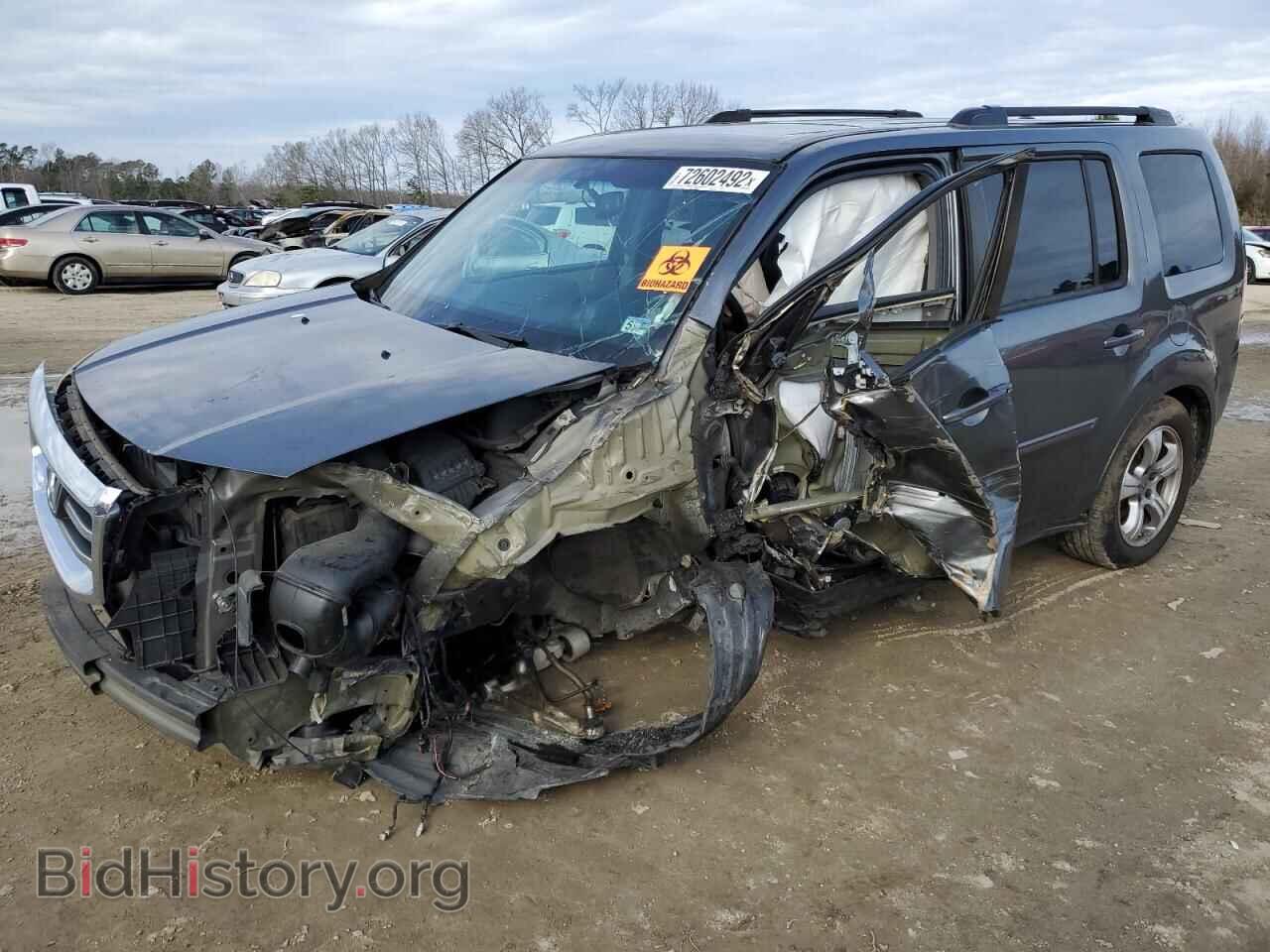 Photo 5FNYF3H65CB020746 - HONDA PILOT 2012