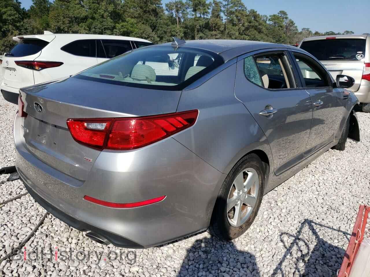 2015 KIA OPTIMA - VIN: KNAGM4A73F5547259 - Фото 4